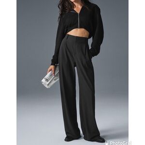 ALO High Waist Wide Leg Trouser